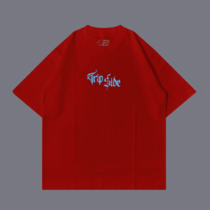 Camiseta Oversized Trip Side Wear Vermelha - Image 2