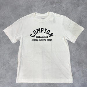 Camiseta COMPTON Malhão Branca - Image 1