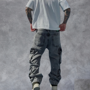 Calça Baggy Estonada Cargo - Image 3