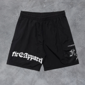 Bermuda Fire Taslan Sickle Letter (Preto)