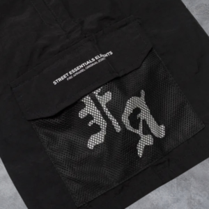 Bermuda Fire Taslan Sickle Letter (Preto) - Imagem 4