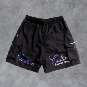 Bermuda Fire Rip Stop Forrada Creative Culture Colors (Preto)