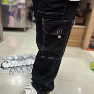 Calça Dazzling Cargo costura branca
