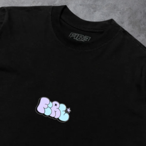 Camiseta Básica Fire Bomb Letters (Preto) - Imagem 3