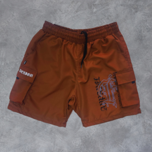 Bermuda Fire Rip Stop Forrada Medieval 'F' (Marrom)