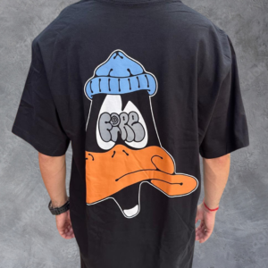 Camiseta Básica Fire Duck (Preto)