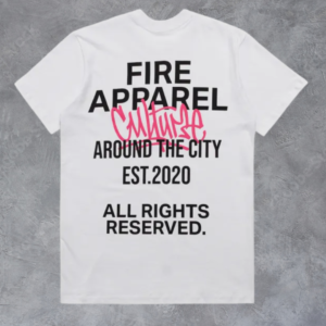 Camiseta Premium Culture Pink (Branco)