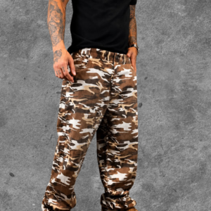 Calça Camuflada denim
