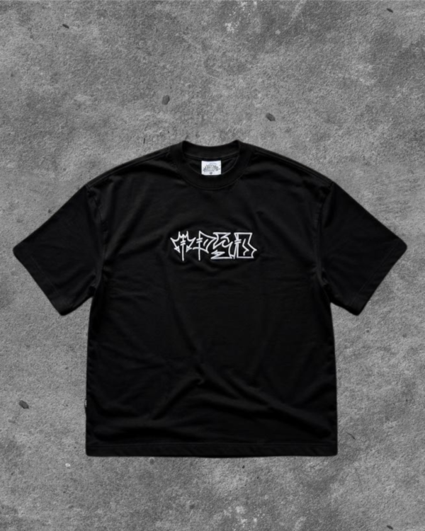 Black and Red Vintage Illustrative Super Boy Street Wear Logo (Post para Instagram (45))